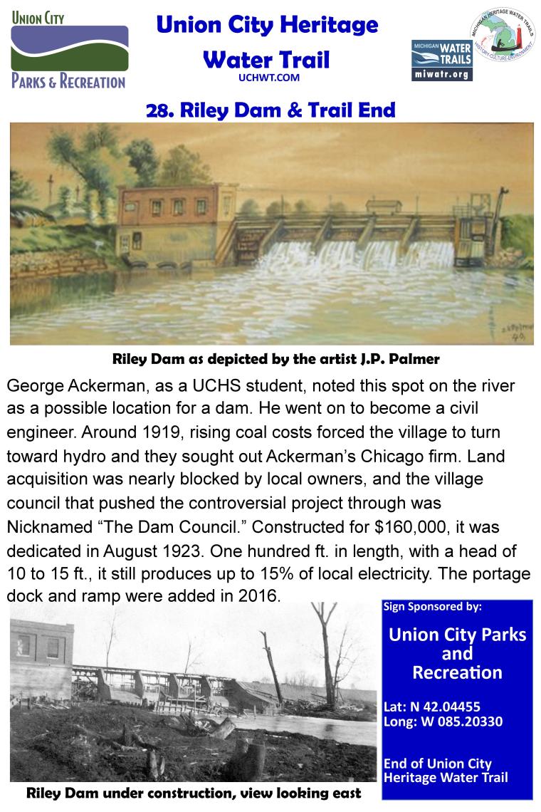 28 Riley Dam and End