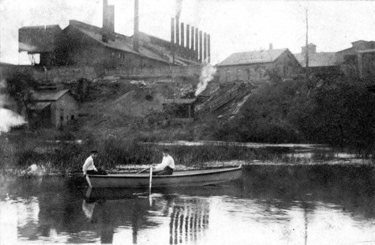 cement factory river