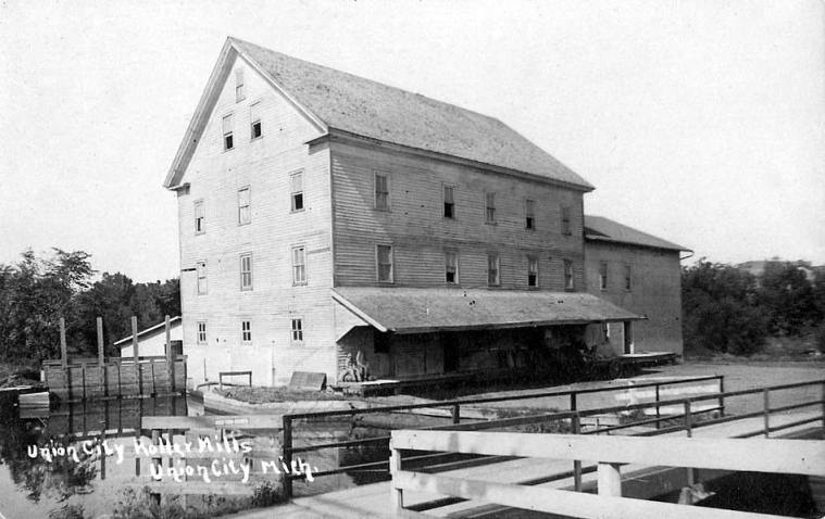 ROLLER MILLS, 1910 RPPC-1