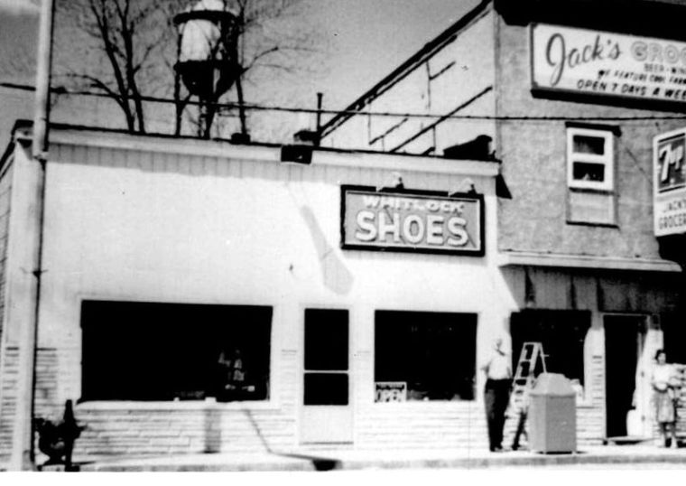 Whitlock Shoe Store - Palmer Whitlock &amp; Jack's Grocery -  Rosemary Shaffer - 1968