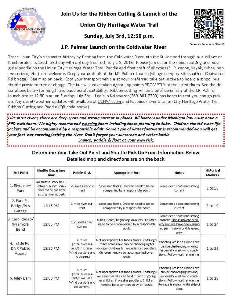 Promotional flyer 5-7-16 Front.